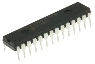 1 x Microchip MCP23S17-E/SP, 16-channel I/O Expander 10MHz, SPI, 28-Pin PDIP