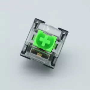 10pcs Razer Green Mech Switches Dual Side Walls Transparent Upper Housing Used - Picture 1 of 4