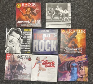 8 Promo CD LOT! Hard Rock/metal Razor/skynyrd/Alestorm Mini Lot! Great Condition - Picture 1 of 1