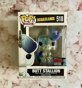 Funko POP! Games Borderlands Butt Stallion 518 NYCC Exclusive Vaulted 2019 DING - Picture 1 of 8
