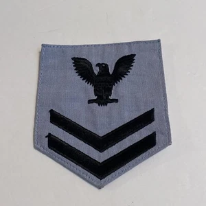 Vintage Military U.S. Navy Uniform Stripes Officer Rating Patch P10 - Picture 1 of 6