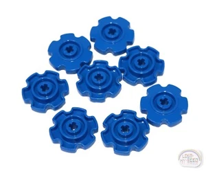 LEGO Technic - Juego de piñones pequeños de 8 piezas - Azul - Nuevo - (57520, EV3, peldaños) - Imagen 1 de 4