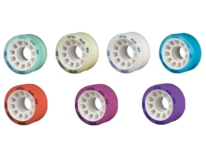 STD SKATES - STD PLUS - ELITE Roller FreeSkating Wheels  - Set of 8, ø 57mm - Picture 1 of 9