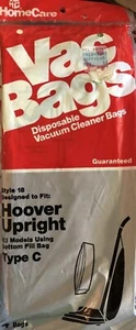 NEU HOOVER Bodenstaubsauger Typ C Nr.18 4 Beutel USA  - Bild 1 von 1