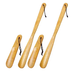 4 Pcs Wear Shoes Pregnant Woman Handle Shoehorns Portable Lazy Helper Long Boot - Picture 1 of 12