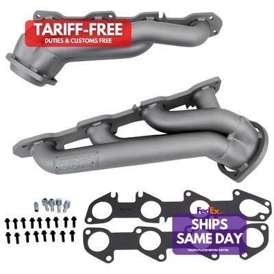 Cabezal de escape Bbk BBK4028 para Dodge Charger 2009-24 par de piezas de rendimiento Foto 1 de 4