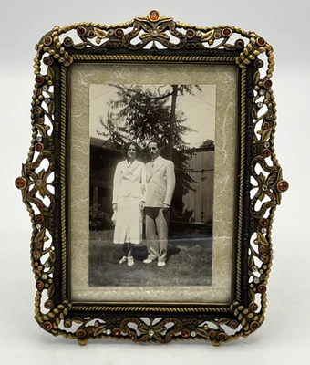 Edgar Berebi 限量版水钻花式照片相框 — 第 1/4 张图片