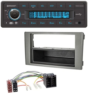 Continental MP3 DAB USB Bluetooth Autoradio für Iveco Daily (06-14) dunkelgrau - Bild 1 von 4