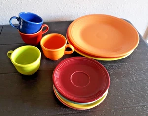 Fiestaware Homer Laughlin Tassen, 6" Untertassen & 10,5" Essteller, Sie wählen! - Bild 1 von 29