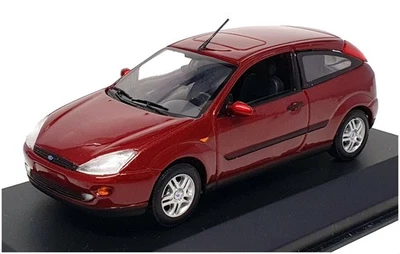 Minichamps 1/43 Scale Diecast MC07B - Ford Focus - Burgundy - Image 1 of 4