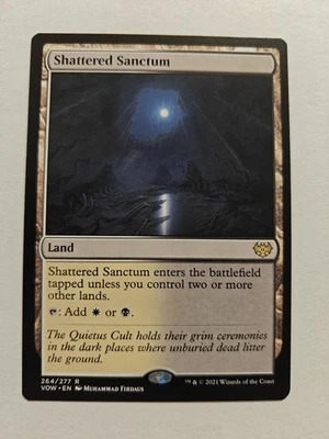 MTG: Magic The Gathering: Innistrad: Crimson Vow: Shattered Sanctum- Rare - NM - Image 1 of 2