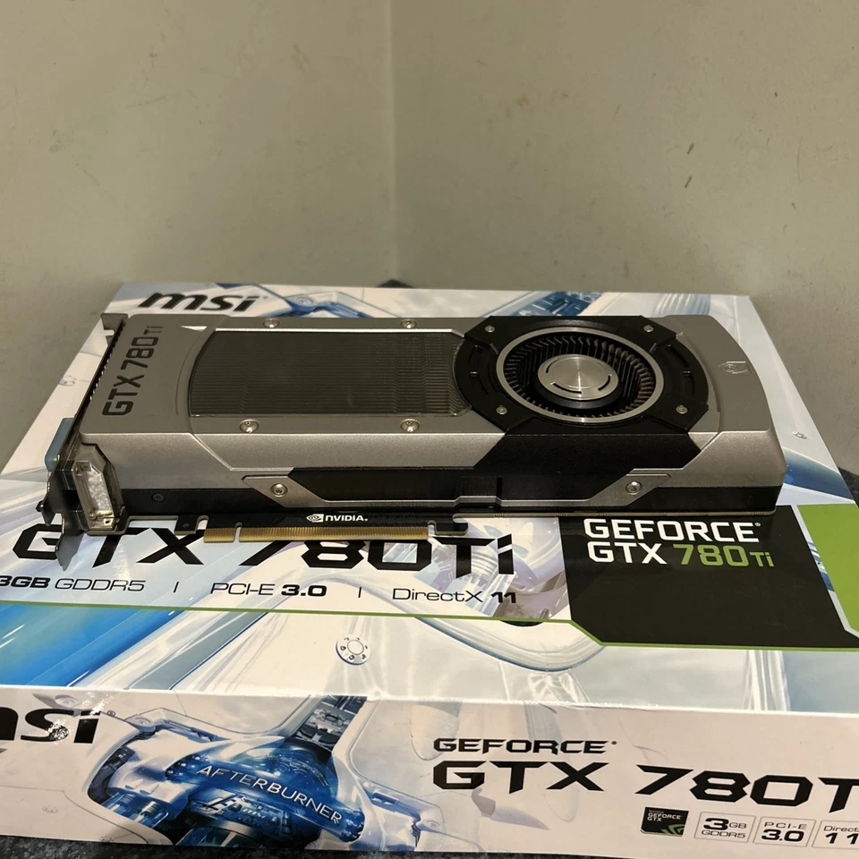 NVIDIA OEM GeForce GTX 780 Ti 3GB GDDR5 Graphics Card - Image 1 of 1
