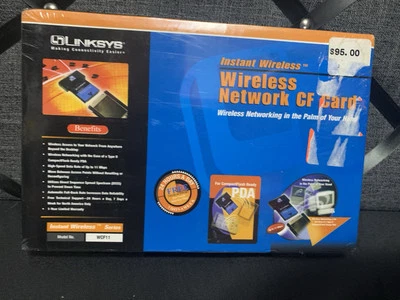 Linksys Instant Wireless Network PC Card WCF11 - Image 1 of 4
