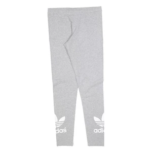 Adidas Niñas Joggers Gris Blanco Logo Delgado Cónico 12Y W26 L26 Mezcla de Algodón - Imagen 1 de 6