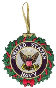 Christmas Tree Decoration Navy 72437 - Picture 1 of 1
