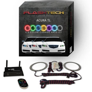 Kit Halo LED Multicolor RGB con Aplicación Wifi para Faros Acura TL 2005-2007 - Imagen 1 de 11