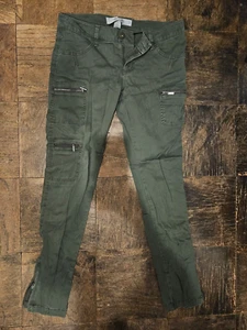 Army green charlotte rouse cargo pants - Picture 1 of 3