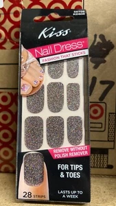Kiss Nail Dress for Tips & Toes Strips - 28 CT - Picture 1 of 1