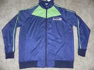 SEATTLE SEAHAWKS FULL ZIP JACKET MENS 2XL MAJESTIC TEAM APPAREL NEW WITH TAGS! - Picture 1 of 2