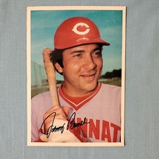 VINTAGE - 1981 TOPPS BASEBALL JUMBO CARDS  (5 X 7)   "JOHNNY BENCH"  