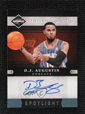 2011-12 Panini Limited Signatures Spotlight Platinum 1/1 DJ Augustin #23 Auto