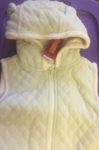 NWT Gymboree Girl snow bunny rabbit coat vest 4t 5t 5 3d EARS hanukkah christmas - Picture 1 of 6
