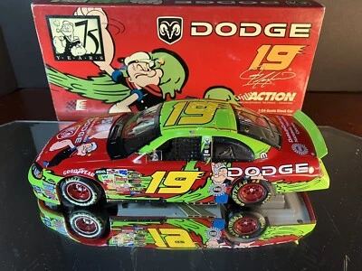 Jeremy Mayfield #19 Dodge Dealers Popeye 75th Anniversary 2004 Dodge Intrepid - Image 1 of 4