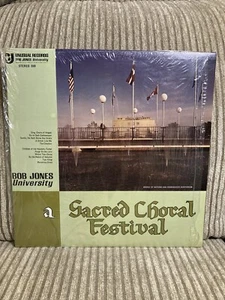 Bob Jones University Sacred Choral Festival Vinyl LP Record Chorus Rare Tested - Picture 1 of 2