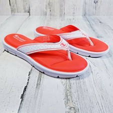 champion memory foam flip flops