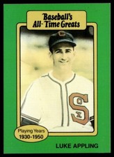 1987 Hygrade All-Time Greats #NNO Luke Appling Chicago White Sox