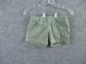 Kuhl Shorts Girls Size M (10) Green Outdoor Hiking Camping Adjustable Waist - Picture 1 of 11