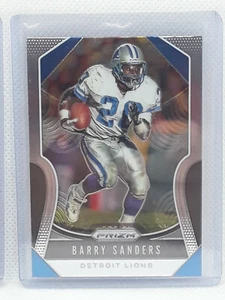 Barry Sanders 2019 Prizm Football - #275 - Detroit Lions - Picture 1 of 2