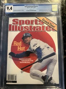 2001 Ichiro Sports Illustrated Magazine 1st Cover CGC Newsstand Mariners - Picture 1 of 3