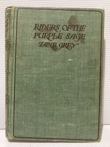 Vintage ZANE GREY: RIDERS OF THE PURPLE SAGE A Novel CLASSIC WESTERN STORY - Picture 1 of 6