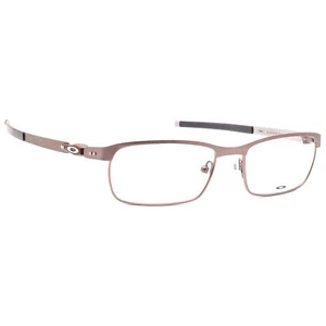 Oakley Eyeglasses OX3184-0352 Tincup Powder Toast Rectangular Metal 52[]17 135 - Picture 1 of 6