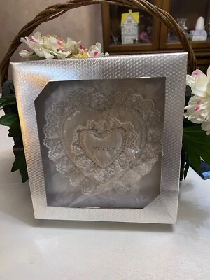 Álbum de Boda Copa Judaica Volantes Sedoso Acolchado Corazón Cubierto Mazel Tov Foto 1 de 4