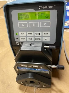 SciLog peristaltic pump Chemtec easy load head 77201-60  CP8 8 rpm   Masterflex - Picture 1 of 3