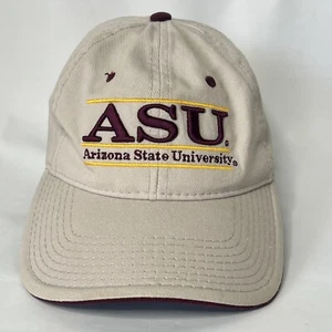 Gorra de béisbol The Game Arizona State University NCAA caqui con tirantes ajustada - Imagen 1 de 8