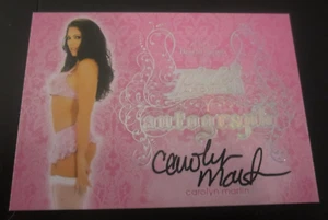 Carolyn Martin Autographed 2015 Bench Warmer Pink Archive Autographs #24 Card - Picture 1 of 2