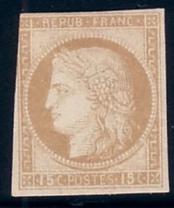 COLONIES GENERALES - N°19 - GOMME PARTIELLE - CHARNIERE - COTE 600€. - Imagen 1 de 1