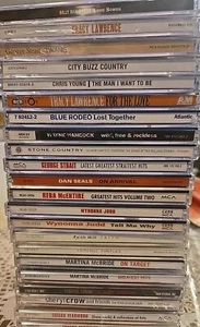 Country 22 CD Lot Billy Ray Cyrus, Faith Hill, Martini, Wynonna, Reba - Picture 1 of 4