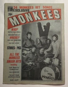MONKEES Monkee Fan Club 24 EXCLUSIVE 24 MONKEES HIT SONGS Charlton No. 1 Spring - Picture 1 of 8