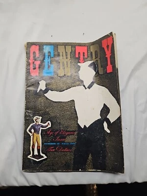 Винтажный GENTRY 16 мужской журнал 1955 Steinberg шампанское чистокровные лошади - Изображение 1 из 4