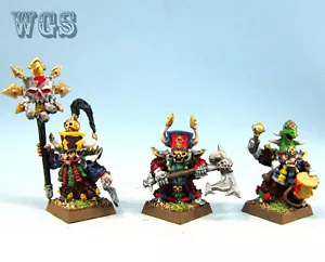 Warhammer Fantasy WGS pintado The Dwarvs of Fire Canyon Command Group DW061 - Imagen 1 de 6
