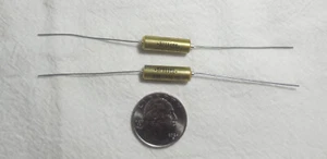 Qty(2) 0.022uf 200VDC 10% Sprague 118P Difilm Capacitors Metal Can - Picture 1 of 4