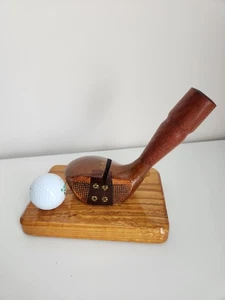 LOUISVILLE grand SLAM Golf Club Pen Business Card holder Saint Andrews Ball Vtg - Picture 1 of 14