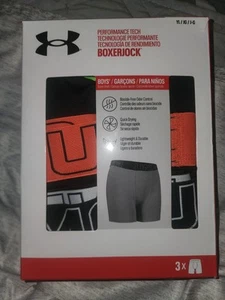 Boys Under Armour Boxerjock  3pk Youth Large - Picture 1 of 3