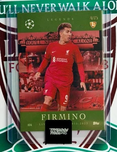 2025/26 Topps Total Football Roberto Firmino - Legends Green Parallel #4/75 - Bild 1 von 2