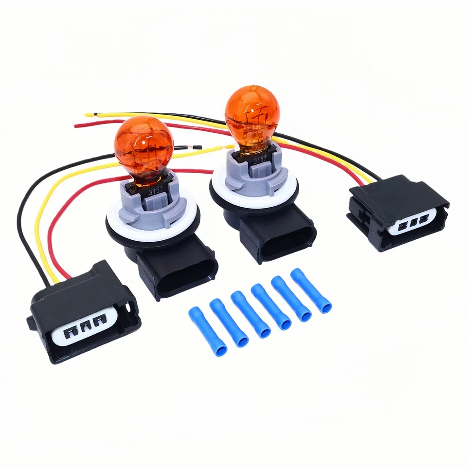 Kit de 2 enchufes + bombillas + conectores nuevos para Ford Flex Focus Freestar Ranger Taurus Foto 1 de 4