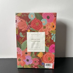Papel para rifle CO. Bloc de notas de escritorio 200 páginas floral - Imagen 1 de 3